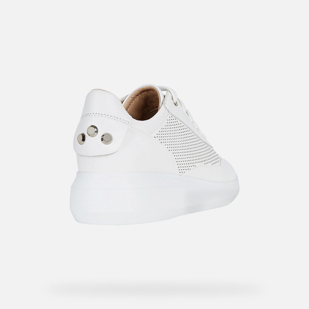 Tenis Geox Senhora Branco - Rubidia - CNRFM2159